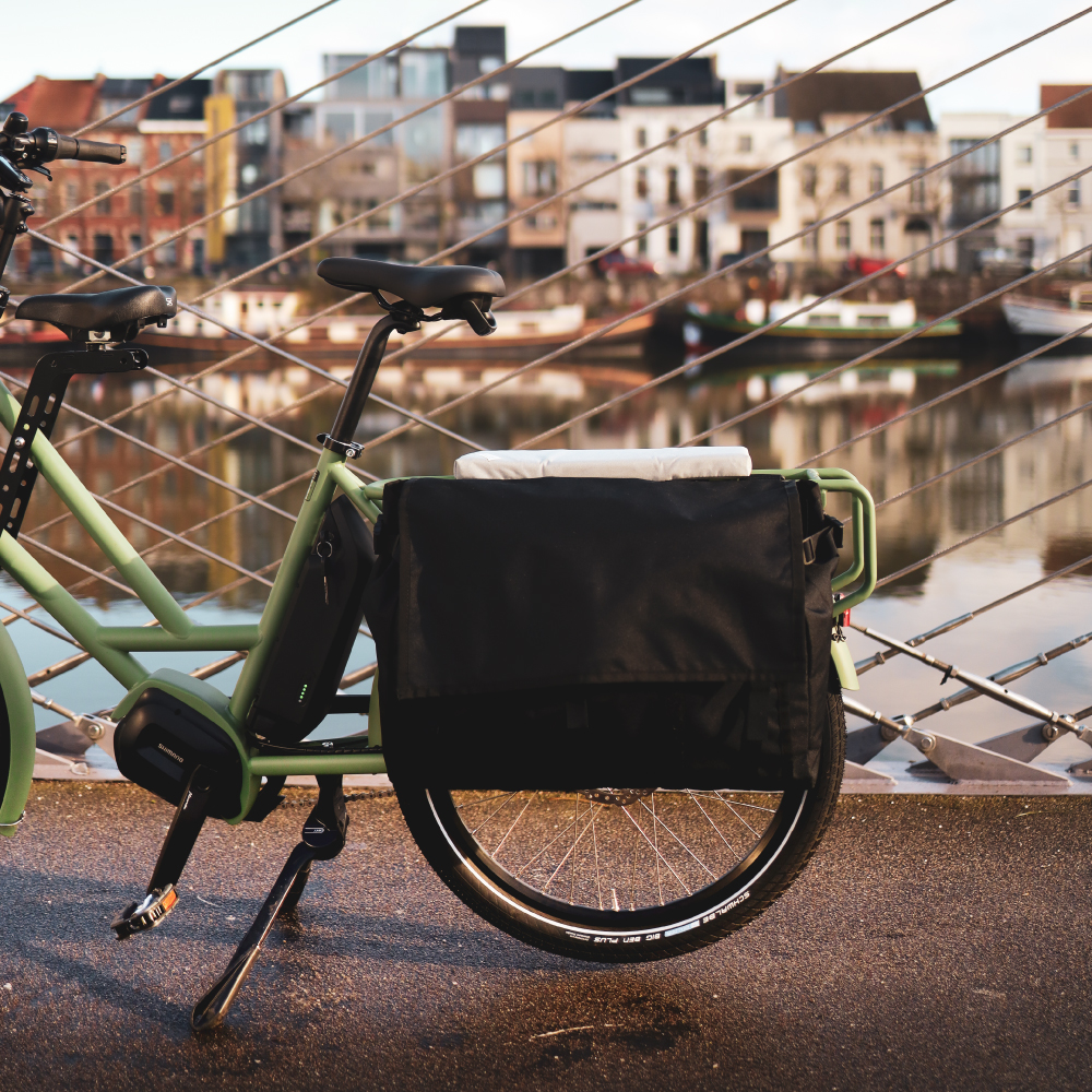 Bike side store bag